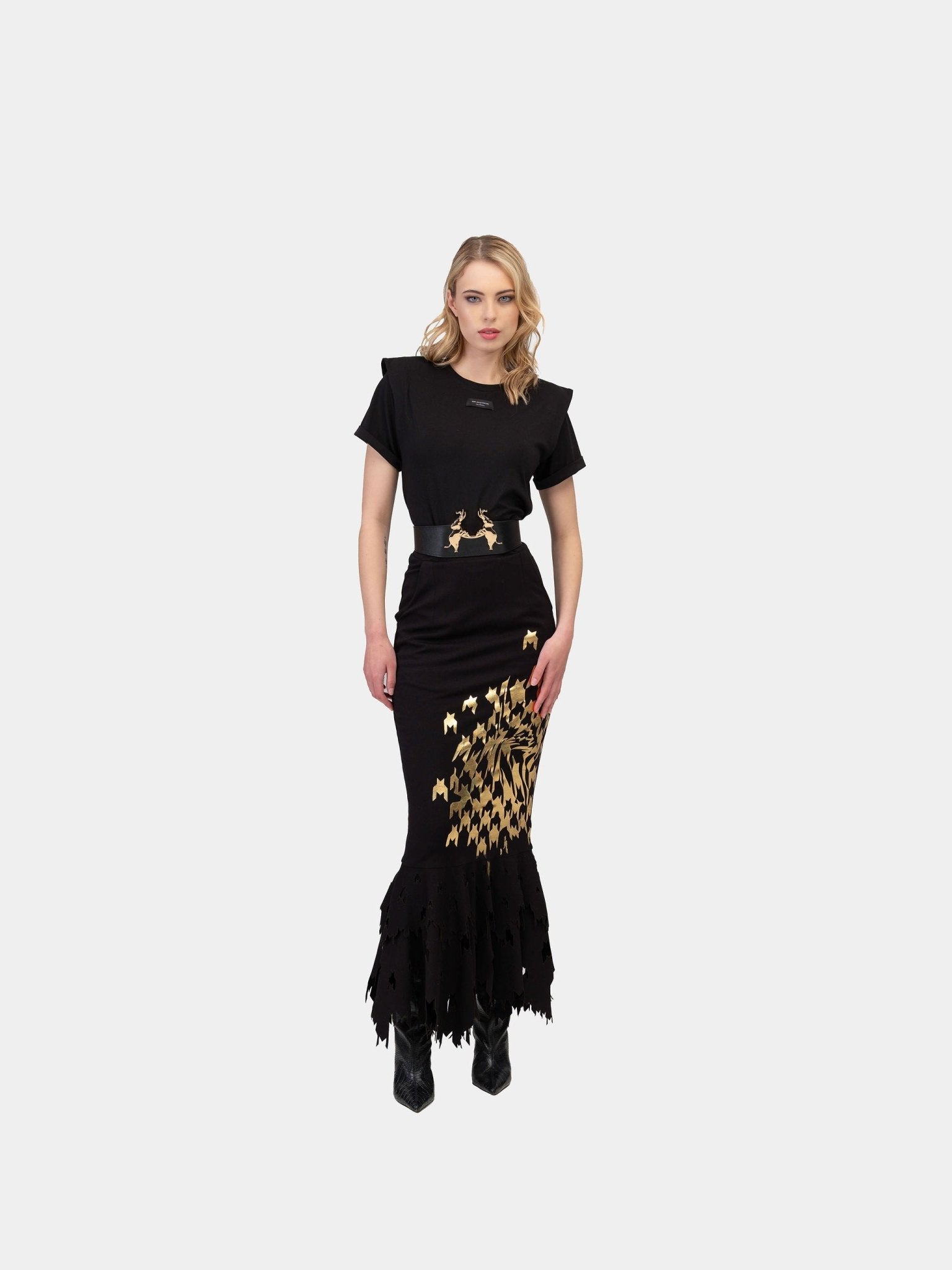 Sculpted T-shirt - Black - Gert - Johan Coetzee