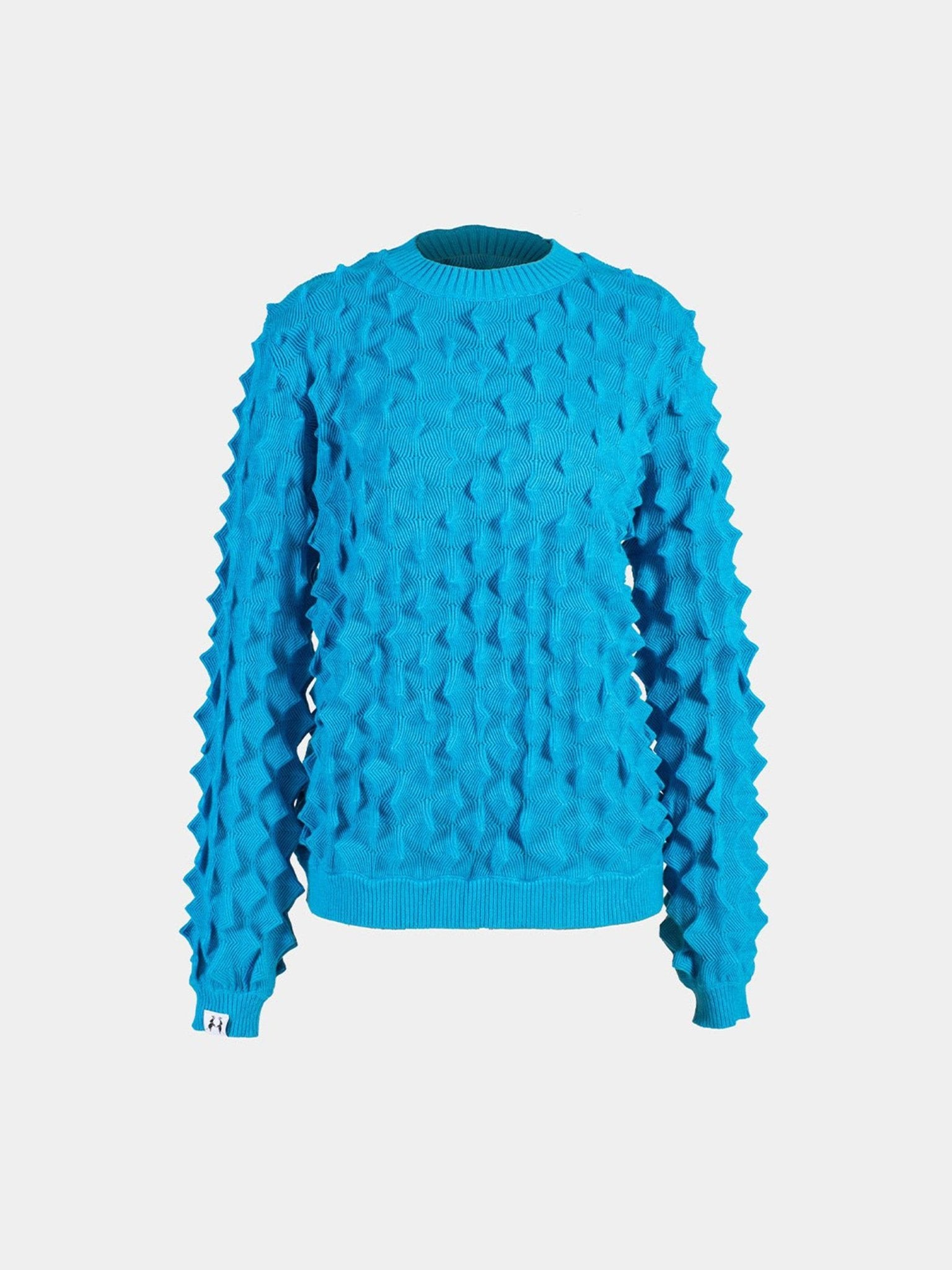 Spiked Sweater - Blue - Gert - Johan Coetzee