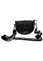 Gert saddle bag - Black with gold logo