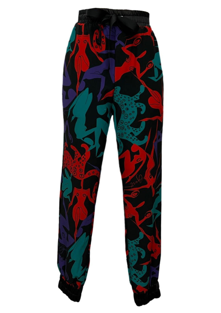 Red and Teal Tracksuit