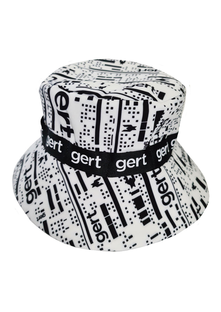Kraal Couture Bucket Hat - B&W Print *Delivery end September*