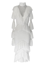 White Frill Dress