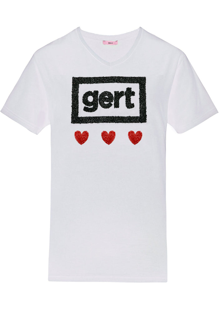 Gert Hearts Crystallised T-Shirt *Pre-Order*
