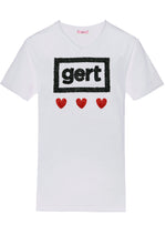 Gert Hearts Crystallised T-Shirt *Pre-Order*