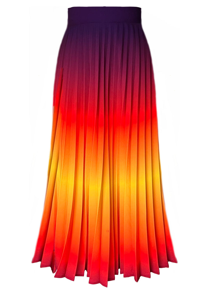 Sunset Pleated Skirt - A Chic and Versatile Addition to Your Wardrobe